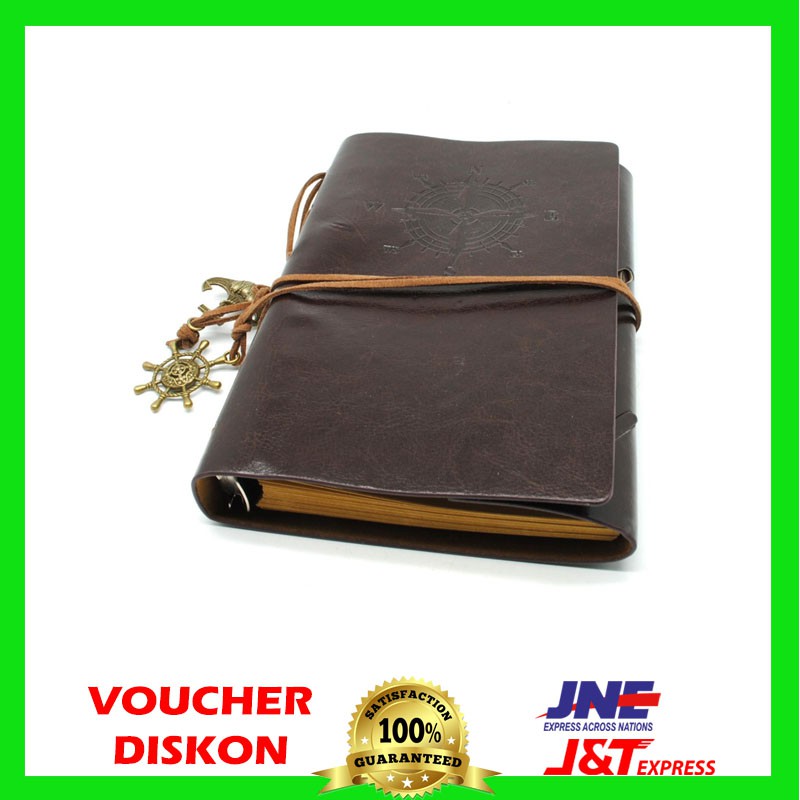 

Buku Catatan Binder Kulit Retro Pirate - Buku Catatan