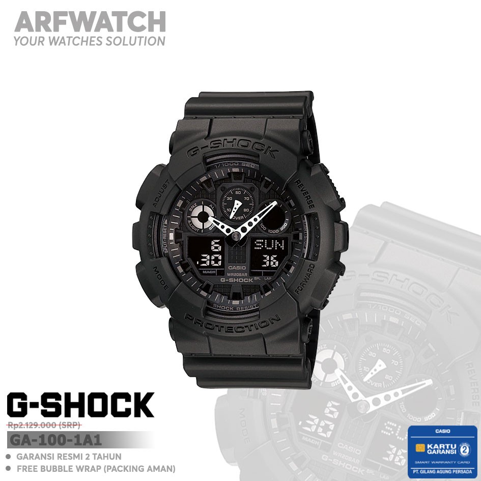 Casio G-Shock GA-100-1A1 / GA-100-1A1DR Original