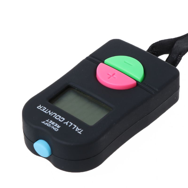 Btsg Tally Counter Digital Portable 0-9999 Untuk Lalu Lintas / Laboratorium