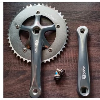 Crankset Brain Crank  Fixie Fixed Gear  Sepeda  Lipat  