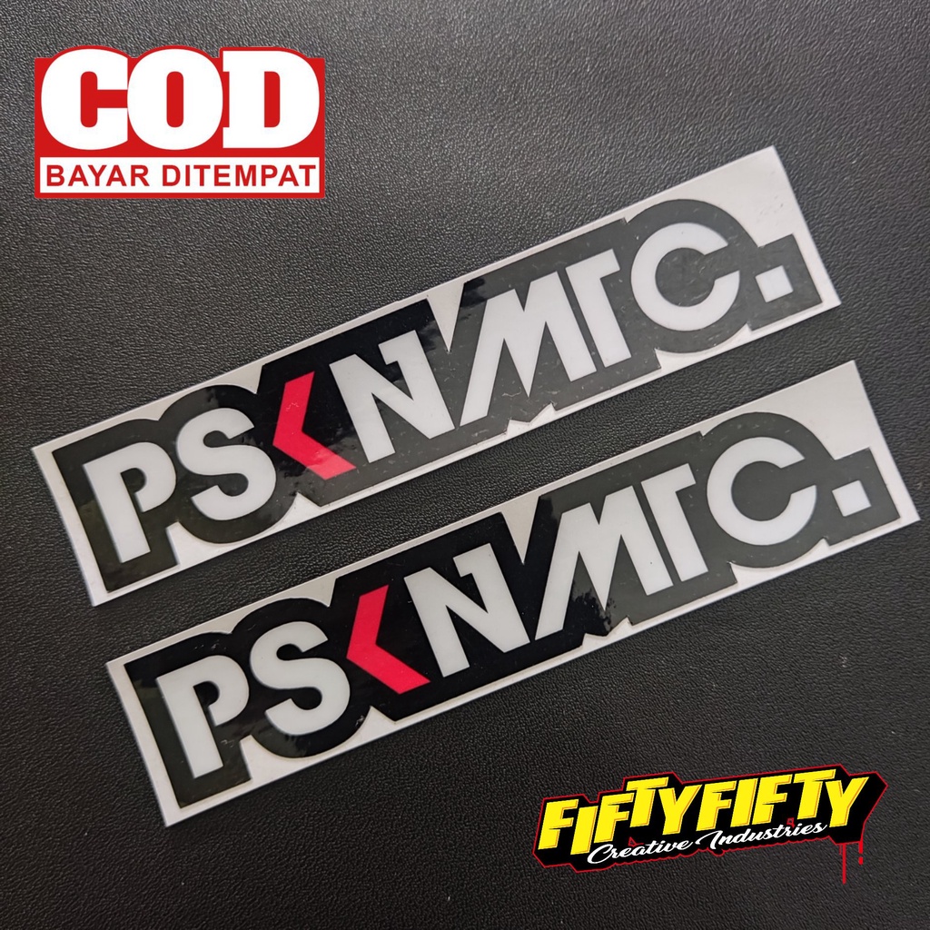 Stiker Print Cut PSKNMTC PASUKAN MATIC Stiker Printing Laminasi Glossy Tahan Air Stiker Motor Mobil Helm Sudah Membentuk Pola Desain