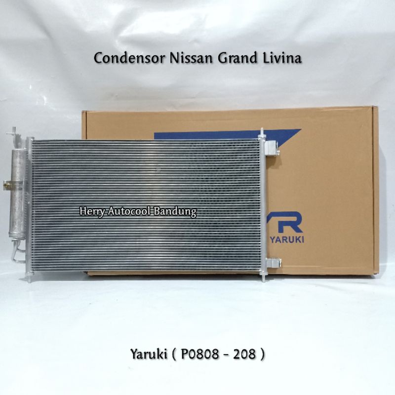 Condensor Ac Mobil Nissan Grand Livina - Yaruki