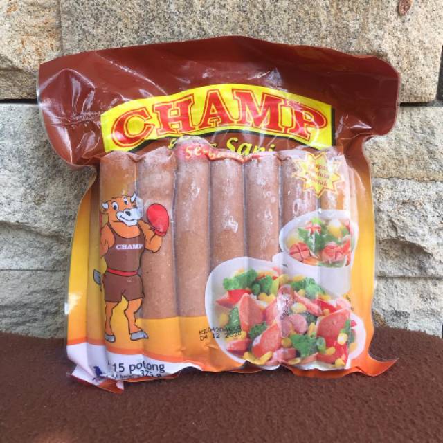 

Champ sosis sapi 375gr/15pcs