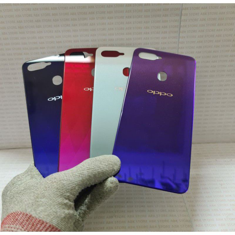 Backdoor Backcover Kesing Tutup Belakang Baterai Oppo F9 Original