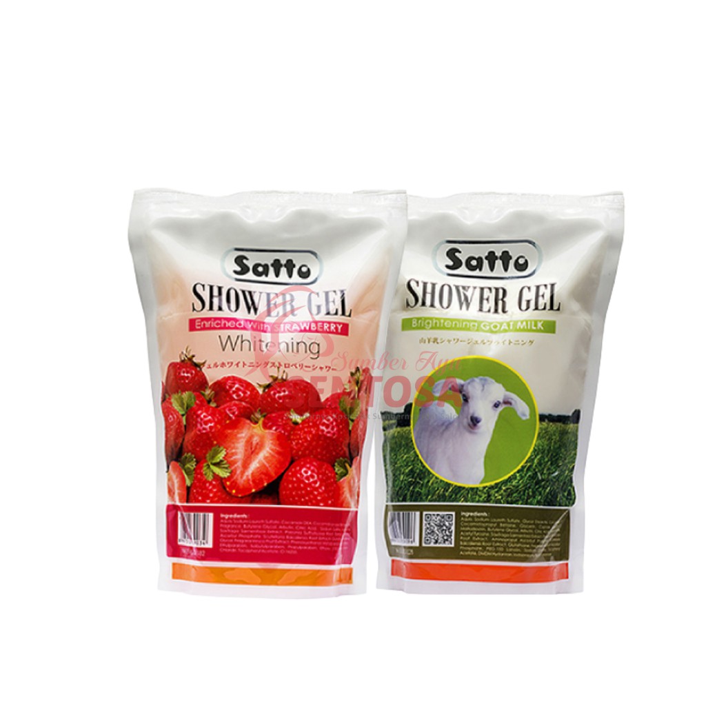 SATTO SHOWER GEL REFILL 500ml