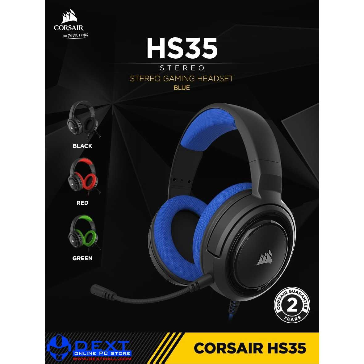 corsair hs35 pc