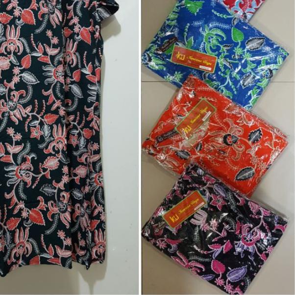 ◄ YULI - DASTER JUMBO LD 140 - 150 CM BATIK KENCANA UNGU LABEL COKLAT KUC ♝