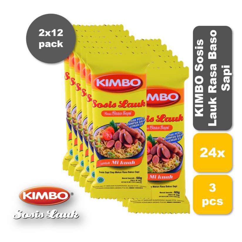 

kimbo sosis lauk mie kuah dan goreng 60 gram