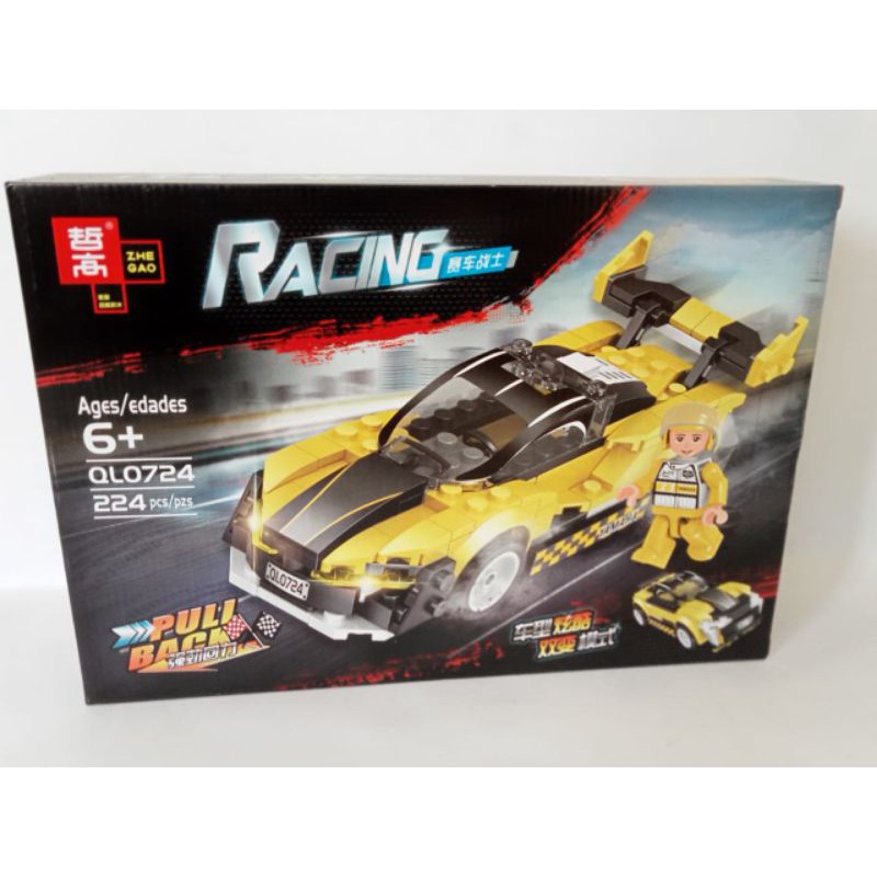 MAINAN LEGO BRICK GAME MOBIL FORMULA TAMIA RACING QL0724