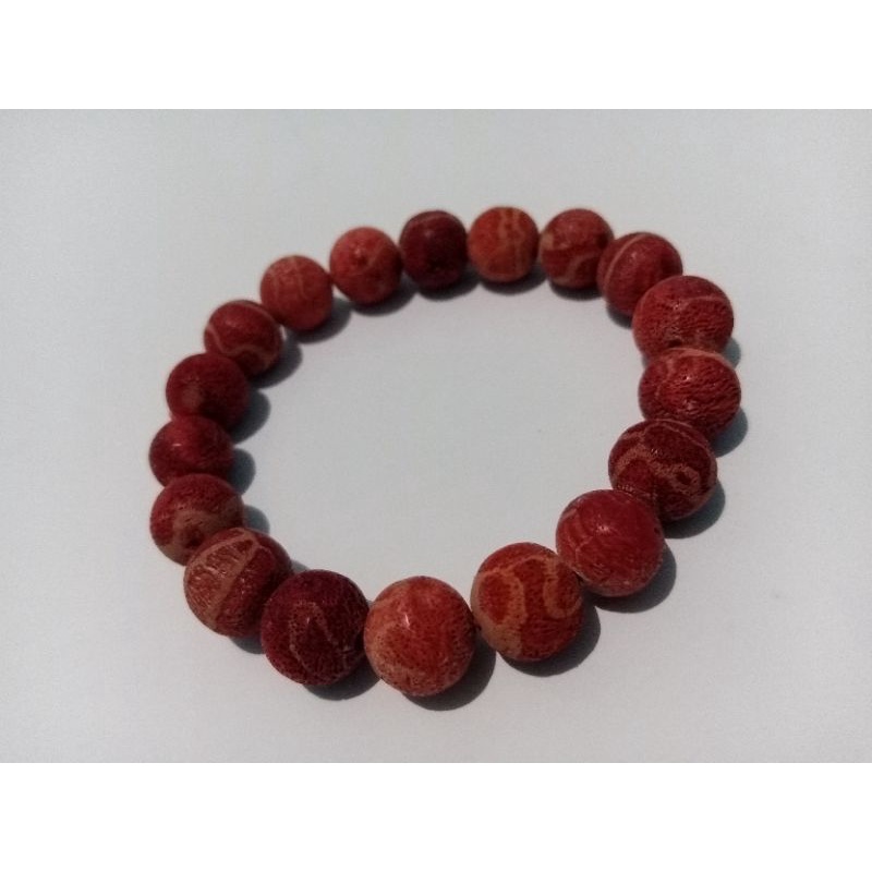 Gelang Red marjan natural