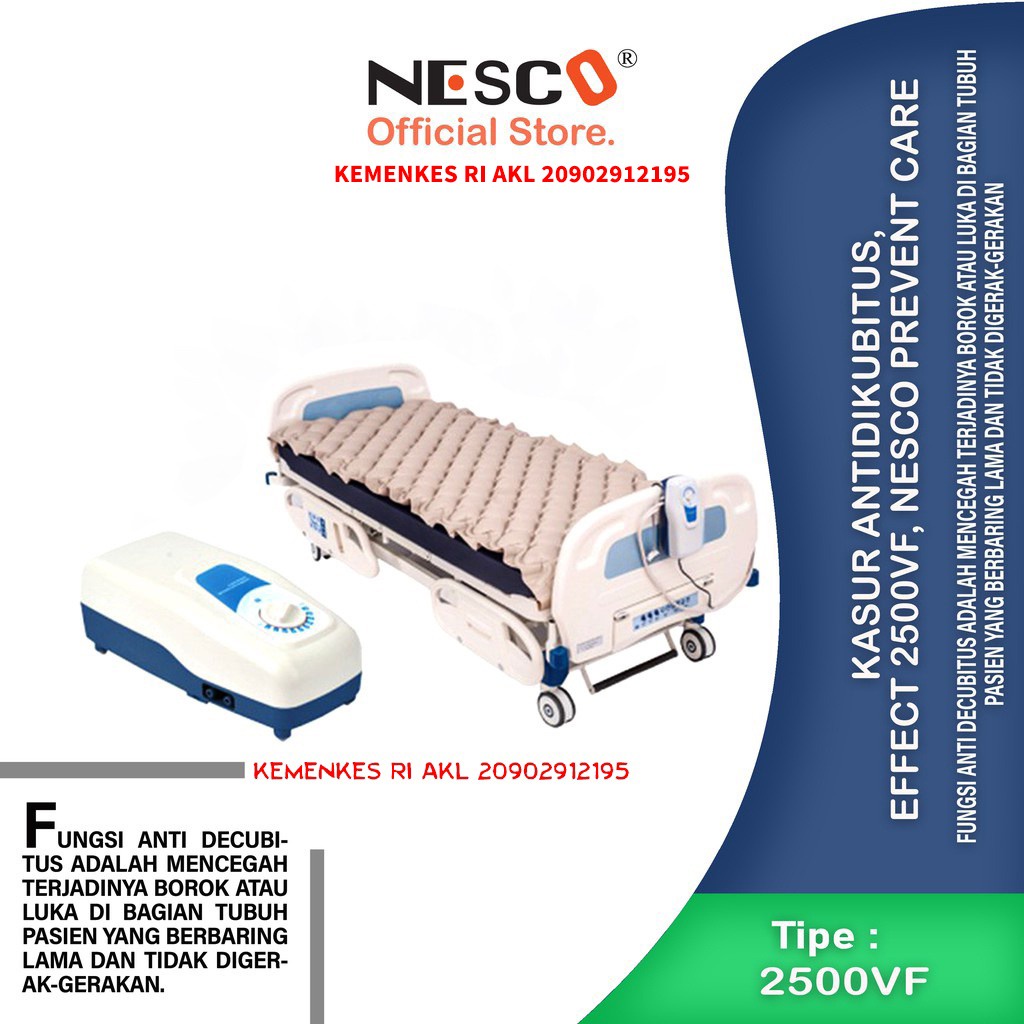 Kasur Antidikubitus, Effect 2500VF, Nesco Prevent Care