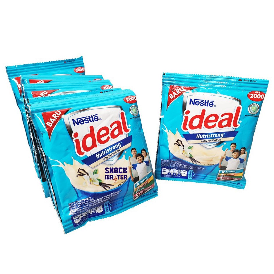 Susu Bubuk IDEAL NESTLE 1 Renceng x 10 bungkus