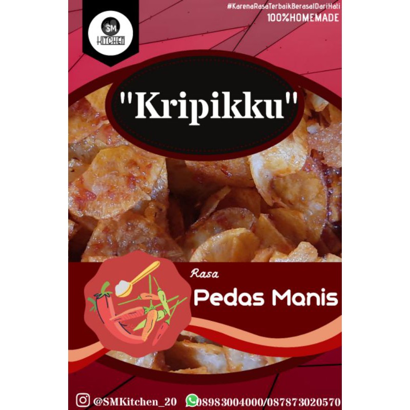 

Kripikku Pedas Manis By SM Kitchen