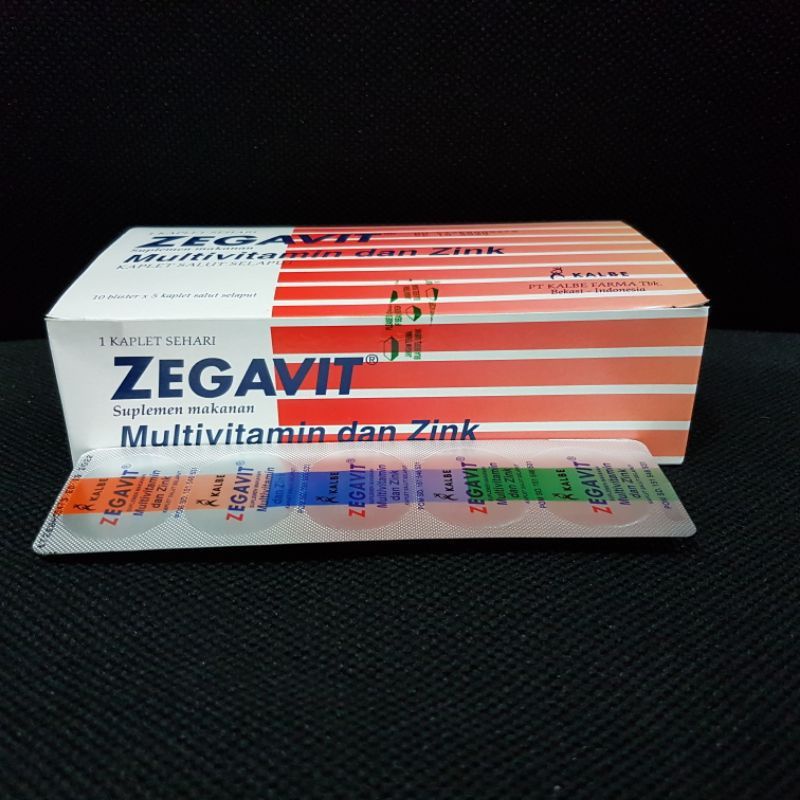 Zegavit multivitamin dan Zinc