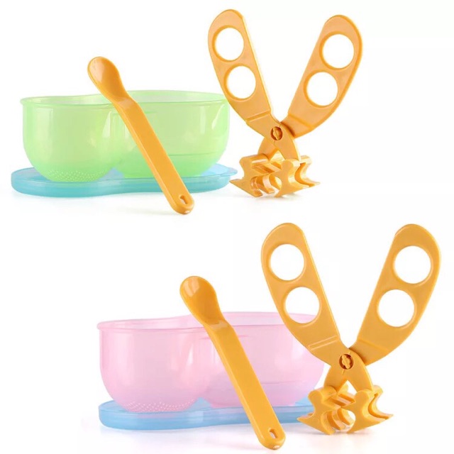 Gunting Penghancur Penghalus Makanan Bayi murah / Baby Food Cutter