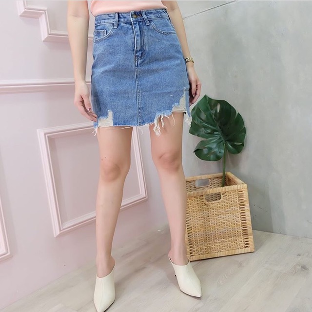 WIKA SKIRT / SKRIT DENIM IMPORT / SKIRT DENIM PREMIUM / SKIRT DENIM TERBARU