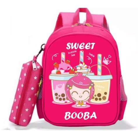 GGS Tas Boba Viral High Quality 4 Warna // TAS RASEL ANAK BOBA TAS SEKOLAH BOBA TERBARU 2022