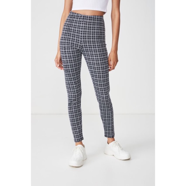 cotton on tartan pants