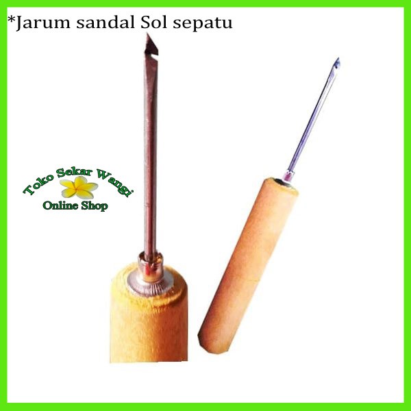 jarum jahit sandal sepatu / alat jahit sol sandal sepatu