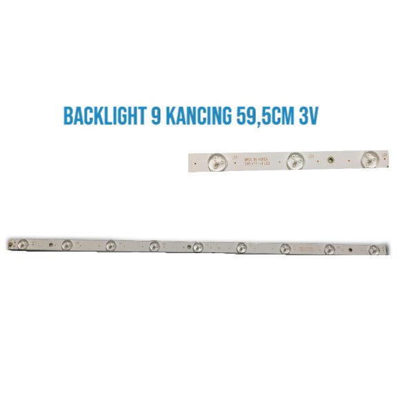 BACKLIGHT LED 9 KANCING 59,5 CM 3V