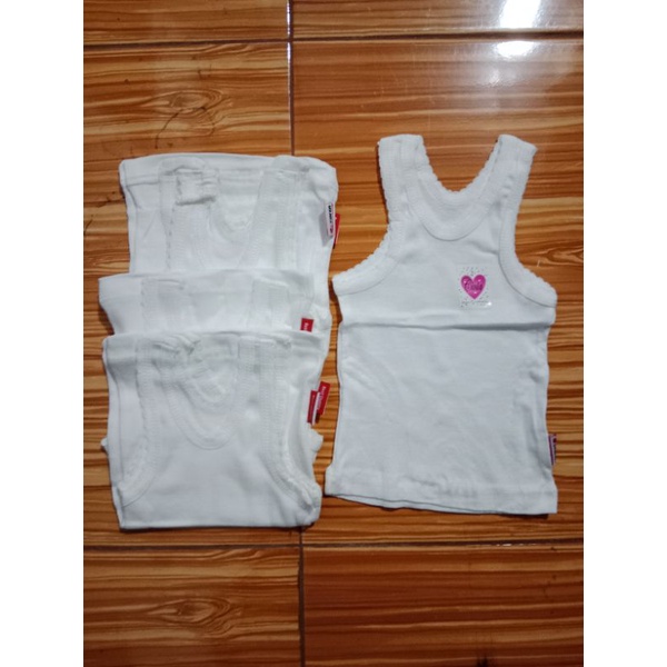 6 pcs Singlet bayi NEWBON / Singlet bayi katun