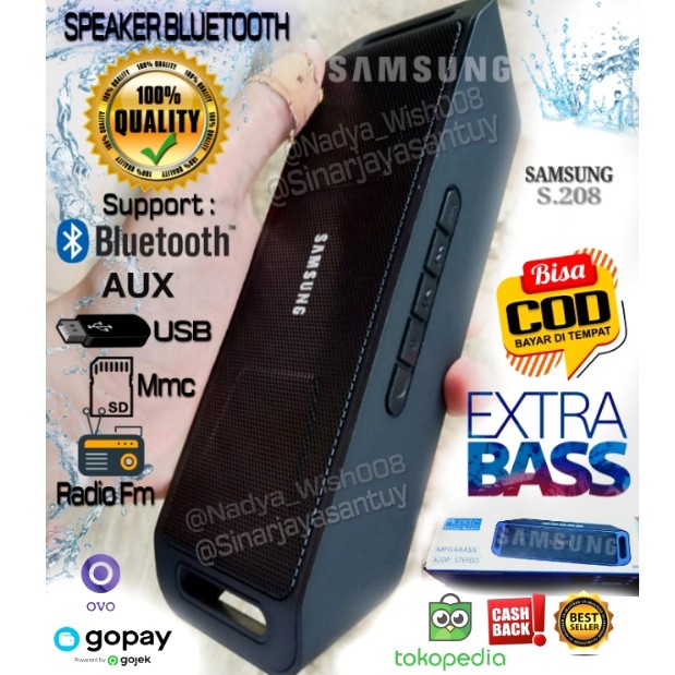 Speaker Bluetooth Samsung Extra Bass Kualitas Super Terbaik