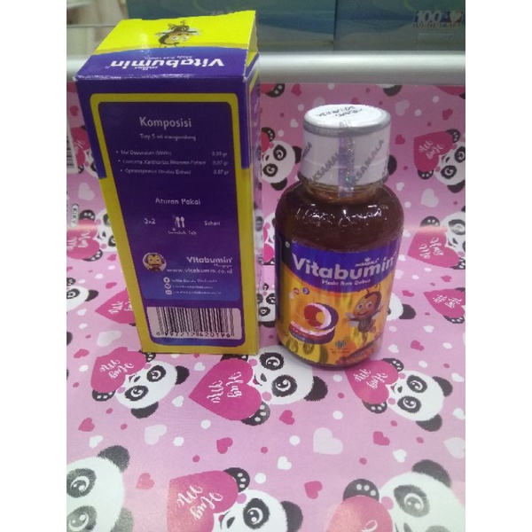 Vitabumin (Madu Ikan Gabus) 130ml, Vitamin &amp; suplemen Anak