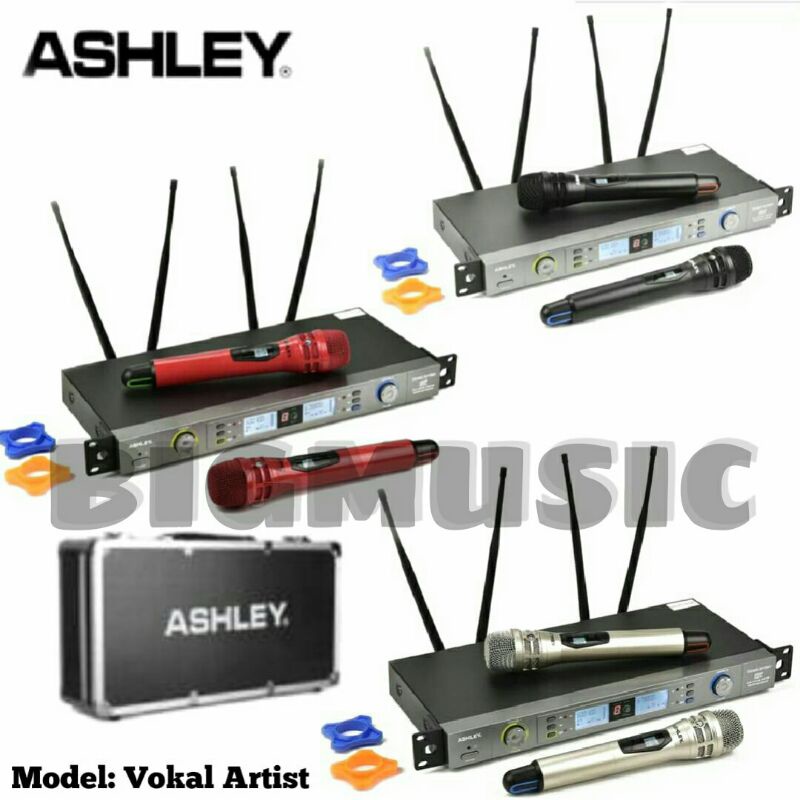 Mic Wireless ASHLEY Vokal Artist Original