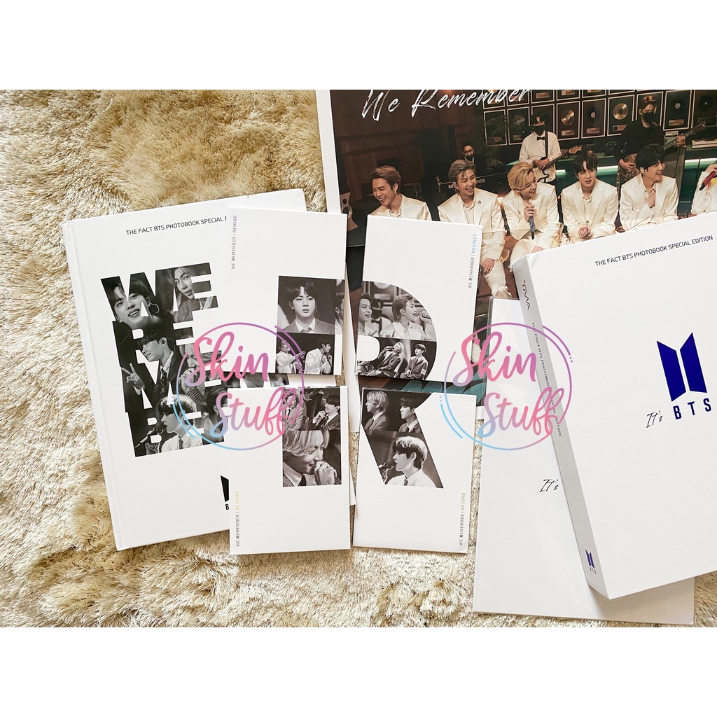 (cek deskripsi) SHARING THE FACT BTS PHOTOBOOK SPECIAL LIMITED EDITION