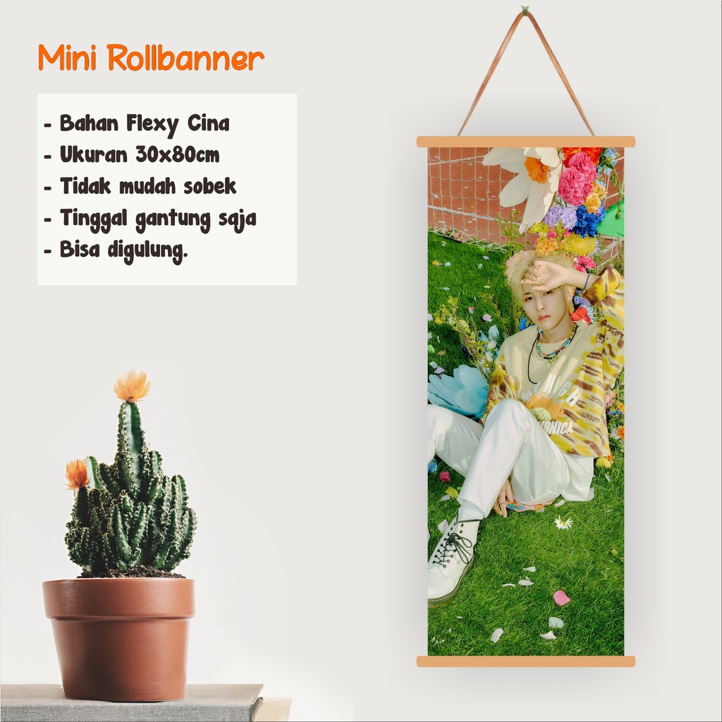 MINI ROLL BANNER RENJUN NCT DREAM HELLO FUTURE