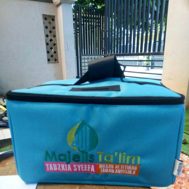 Qhijab - Kotak Infaq Original Bahan Canvas Uk. 28x20x15cm Termurah!! Original!!