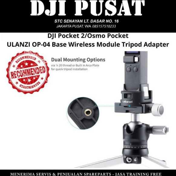 Nikmati Osmo Pocket Wireless Module Wifi Tripod Base Adapter Accessories Limited