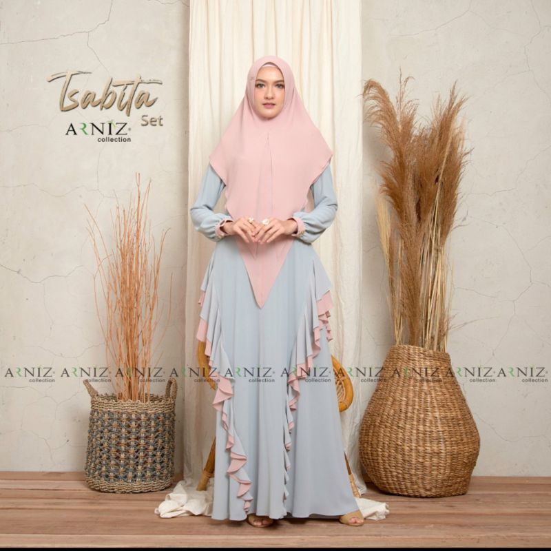 Arniz set gamis tsabita terbaru
