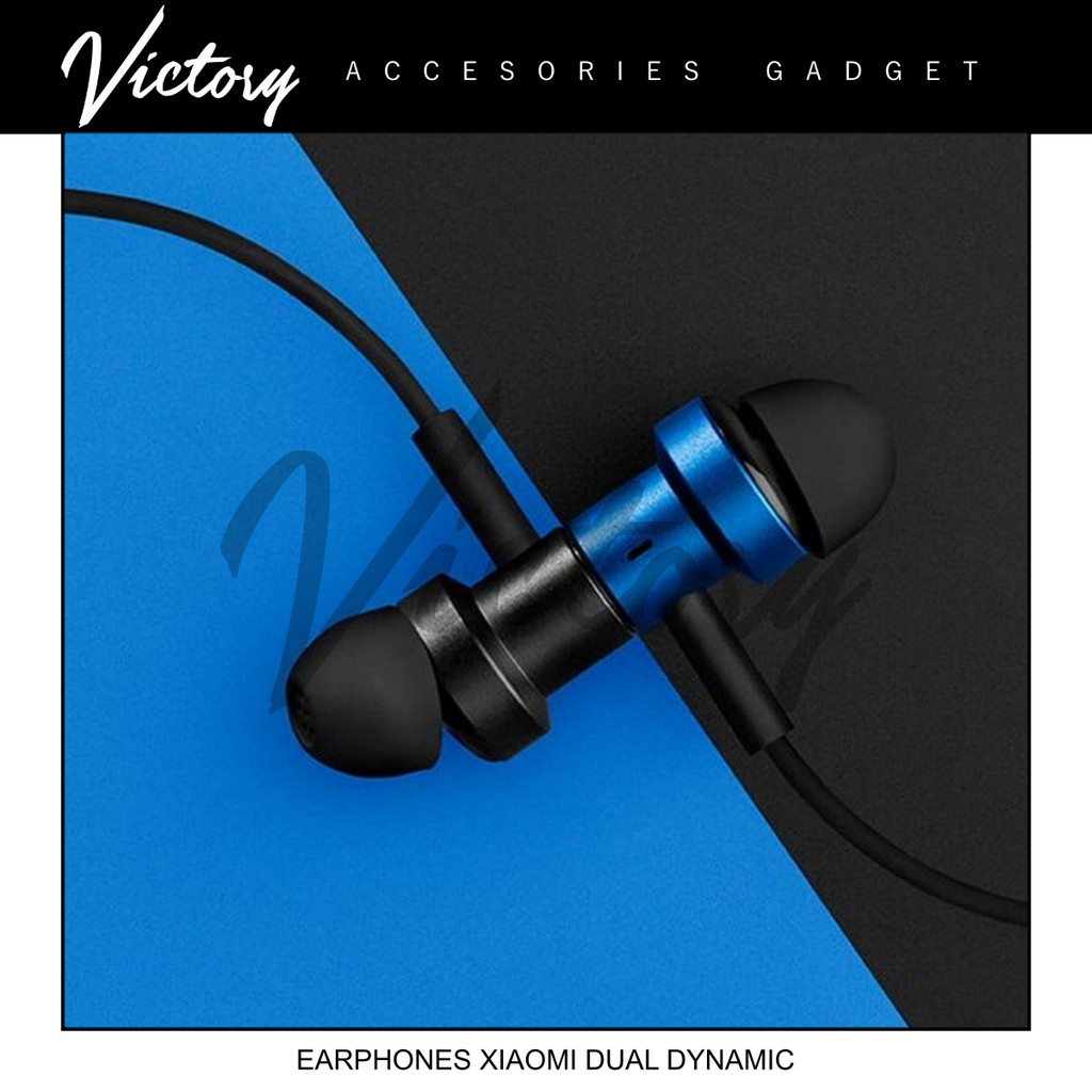 VICTORY2020 Headset Xiaomi Dual Driver Dynamic Hi Res Audio Microphone