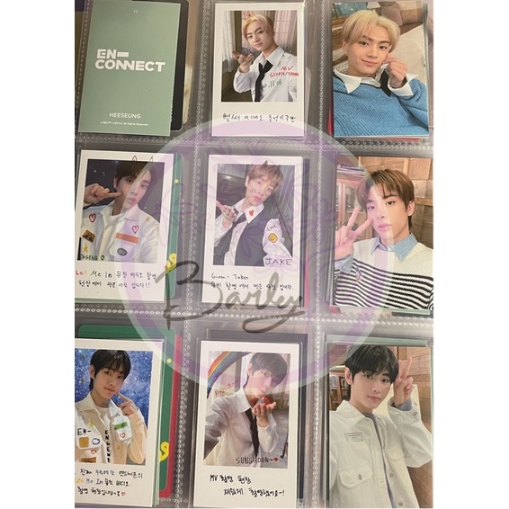 ENHYPEN Trading Card Jay Jake Sunghoon