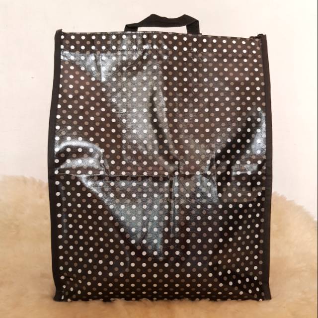 Tas Belanja Plastik Tebal Resleting