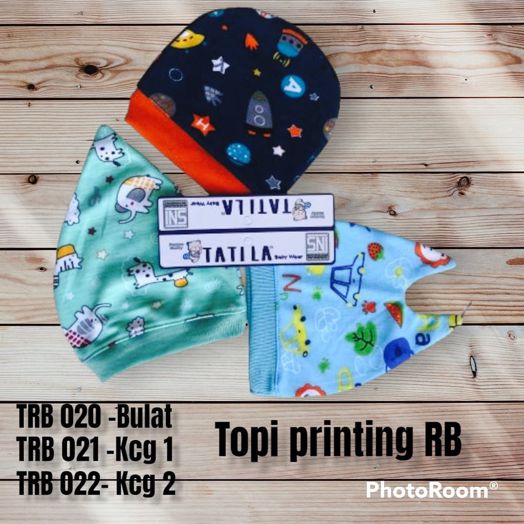 Topi Kupluk Bayi Newborn MODEL BULAT