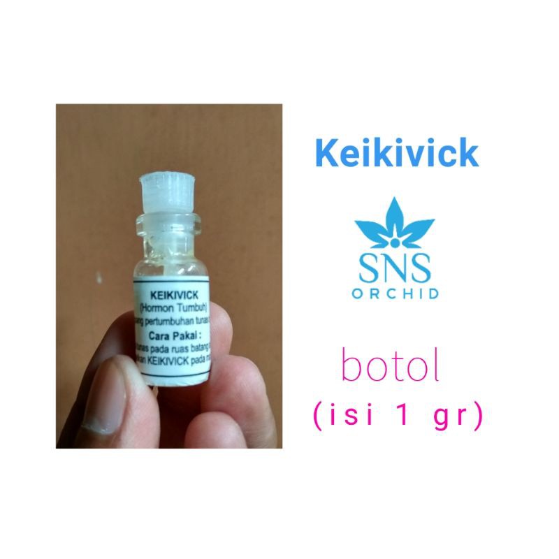Keikivick botol salep oles penumbuh bakal bunga bud breaker isi 1 gr