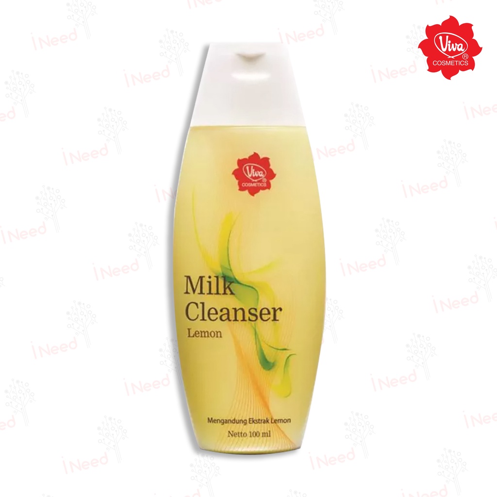 (INEED) BPOM Viva Milk Cleanser Lemon 100ml