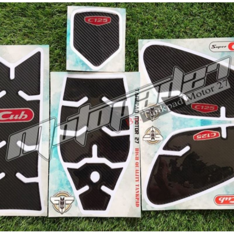 STIKEE STICKER REDSIN TIMBUL FULSET PREMIUM HONDA SUPER CUB C125