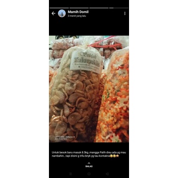 

kerupuk bantat manis pedas