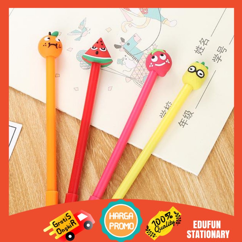 

Pena Unik Lucu Model Karakter Buah / Pulpen Fruit
