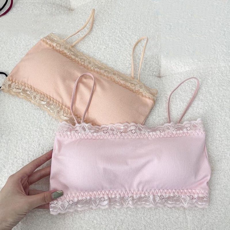 Bra Wanita Tali Renda Model Crop Bra Pakaian Dalam Wanita Import AccFashionMurah