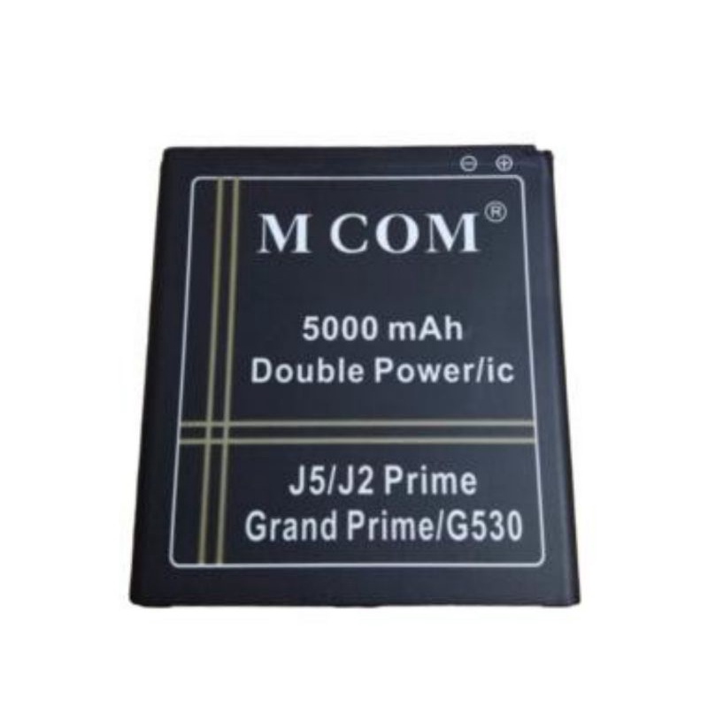baterai Samsung J5/j2 PRIME/G530 merk Mcom  Double power 5000 mAh
