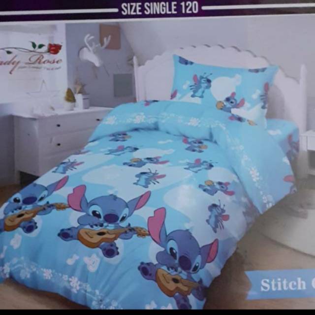 Sprei rumbai single lady rose uk 120x200 Stitch Guitar