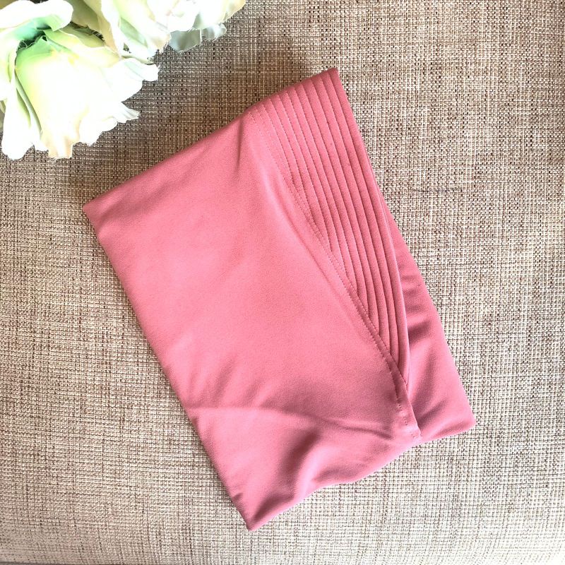 HIJAB SPORT | INARA | AZZURA | JILBAB OLAHRAGA | BERGO OLAHRAGA |HIJAB POLOS MARYAM BERGO | OTK-Dusty pink