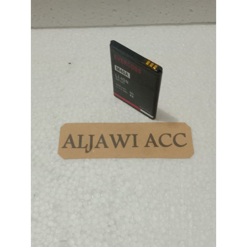 Baterai Batre Battery Cross Evercoss M40A M-40A Original Battery