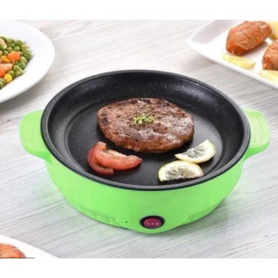 M&amp;M KOREAN PAN MULTIFUNGSI/Alat Panggang listrik eletric Panci Elektrik/panci listrik/Panci BBQ