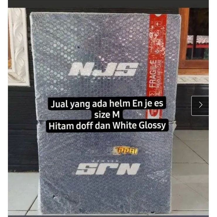 Ready Stock Helm NJS KAIROZ  Half Face-3