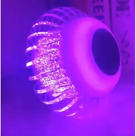 PROMO!! Lampu Speaker LED Bluetooth Bohlam Speaker Musik 2in1